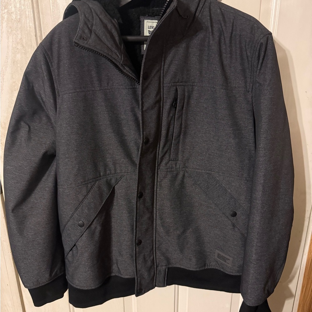 Levi's Men's Charcoal Performance Jacket